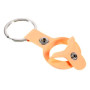 Чехол-брелок Silicone Key Ring для Apple AirTag orange