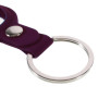 Чехол-брелок Silicone Key Ring для Apple AirTag purple