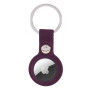 Чехол-брелок Silicone Key Ring для Apple AirTag purple