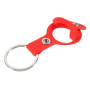 Чехол-брелок Silicone Key Ring для Apple AirTag red