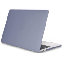 Пластиковий чохол-накладка HardShell Case для MacBook Pro 13" M2 (2022) / M1 (2020) / (2016-2020) cream lavender gray