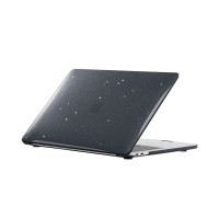 Пластиковий чохол-накладка HardShell Case для MacBook Air 13" M1 (2020) / (2018-2020) glitter black