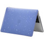 Пластиковый чехол-накладка HardShell Case для MacBook Air 13" M1 (2020) / (2018-2020) glitter blue