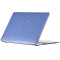 Пластиковый чехол-накладка HardShell Case для MacBook Air 13" M1 (2020) / (2018-2020) glitter blue