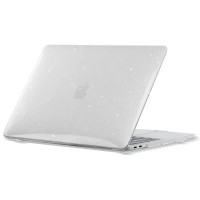 Пластиковый чехол-накладка HardShell Case для MacBook Air 13" M1 (2020) / (2018-2020) crystal glitter