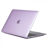 Пластиковый чехол-накладка HardShell Case для MacBook Pro 13" M2 (2022) / M1 (2020) / (2016-2020) crystal purple