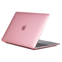 Пластиковий чохол-накладка HardShell Case для MacBook Air 13" M2-M5 (2022-2026) matte pink