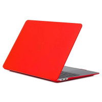 Пластиковый чехол-накладка HardShell Case для MacBook Air 13" M1 (2020) / (2018-2020) matte red
