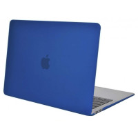 Пластиковый чехол-накладка HardShell Case для MacBook Pro 13" M2 (2022) / M1 (2020) / (2016-2020) matte royal blue