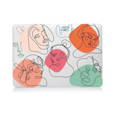 Пластиковый чехол-накладка HardShell Case для MacBook Air 13" M1 (2020) / (2018-2020) picture lady