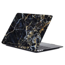 Пластиковый чехол-накладка HardShell Case для MacBook Air 13" M1 (2020) / (2018-2020) picture marble black