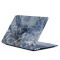 Пластиковый чехол-накладка HardShell Case для MacBook Air 13" M1 (2020) / (2018-2020) picture marble black gray
