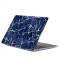 Пластиковый чехол-накладка HardShell Case для MacBook Air 13" M1 (2020) / (2018-2020) picture marble dark blue