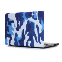 Пластиковий чохол-накладка HardShell Case для MacBook Air 13" M1 (2020) / (2018-2020) picture military blue