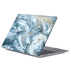 Пластиковый чехол-накладка HardShell Case для MacBook Air 13" M1 (2020) / (2018-2020) picture ocean blue