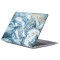 Пластиковый чехол-накладка HardShell Case для MacBook Air 13" M1 (2020) / (2018-2020) picture ocean blue