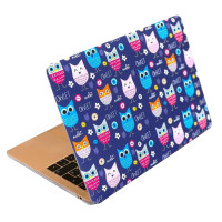 Пластиковый чехол-накладка HardShell Case для MacBook Air 13" (2010-2017) picture owl