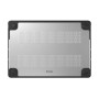 Пластиковый чехол-накладка SwitchEasy Defender Protective для MacBook Air 13" M2-M5 (2022-2026) transparent