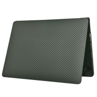 Кожанный чехол-накладка Wiwu Kevlar Case для MacBook Air 13" M1 (2020) / (2018-2020)  green
