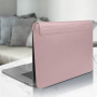 Папка конверт для MacBook 13,3" Wiwu Skin Pro2  Leather pink