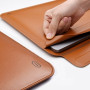 Папка конверт для MacBook 14,2'' Wiwu Skin Pro2  Leather brown