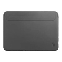 Папка конверт для MacBook 14,2'' Wiwu Skin Pro2  Leather gray