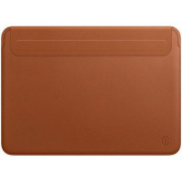 Папка конверт для MacBook 16,2'' Wiwu Skin Pro2  Leather brown