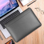 Папка конверт для MacBook 16,2'' Wiwu Skin Pro2  Leather gray