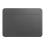Папка конверт для MacBook 16,2'' Wiwu Skin Pro2  Leather gray
