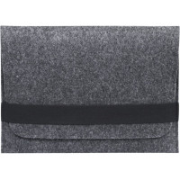 Чехол-конверт из войлока с резинкой Gmakin Dark Grey для MacBook Pro 13"-14" / Air 13''