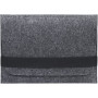 Чохол-конверт з повсті з резинкою Gmakin Dark Grey для MacBook Pro 13"-14" / Air 13''