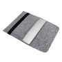 Чохол-конверт з повсті з резинкою Gmakin Light Grey для MacBook Pro 13"-14" / Air 13''