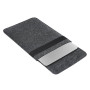 Чохол-карман з повсті з резинкою Gmakin Dark Grey для MacBook Pro 13"-14" / Air 13''