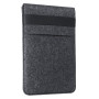 Чохол-карман з повсті з резинкою Gmakin Dark Grey для MacBook Pro 13"-14" / Air 13''
