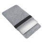 Чехол-карман из войлока с резинкой Gmakin Light Grey для MacBook Pro 13"-14" / Air 13''