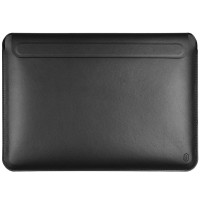 Папка конверт с подставкой для MacBook New 16'' Wiwu Skin Pro2 Portable Stand black
