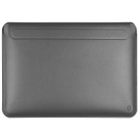 Папка конверт з підставкою для MacBook New 13'' Wiwu Skin Pro2 Portable Stand gray