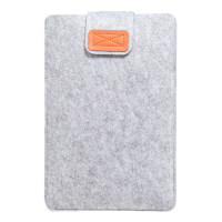 Чохол-папка із повсті з липучкою FreeFelt Light Grey для MacBook Pro 13"-14" / Air 13''