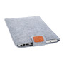 Чохол-папка із повсті з липучкою FreeFelt Light Grey для MacBook Pro 13"-14" / Air 13''