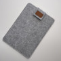 Чохол-папка із повсті з липучкою FreeFelt Light Grey для MacBook Pro 13"-14" / Air 13''