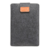 Чехол-папка из войлока с липучкой FreeFelt Dark Grey для MacBook Air / Pro 15"' / Pro 16'' 