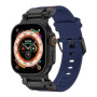 Силиконовый ремешок Armor Pro silicone black для часов Apple Watch deep navy