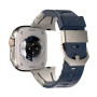 Силіконовий ремінець Armor Pro silicone titanium для годинника Apple Watch deep navy