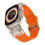 Силіконовий ремінець Armor Pro silicone titanium для годинника Apple Watch orange