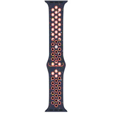 Силіконовий ремінець Nike Silicon sport band NEW для годинника Apple Watch blue flame