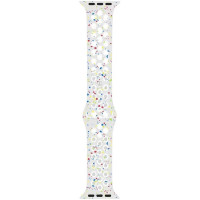 Силиконовый ремешок Nike Silicon sport band NEW для часов Apple Watch pure platinum
