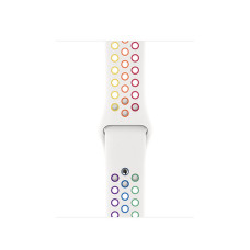 Силиконовый ремешок Nike Silicon sport band для часов Apple Watch pride