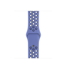 Силиконовый ремешок Nike Silicon sport band для часов Apple Watch royal pulse - black