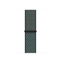 Нейлоновый ремешок Nike Neylon sport loop для часов Apple Watch neptune green