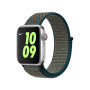 Нейлоновый ремешок Nike Neylon sport loop для часов Apple Watch neptune green